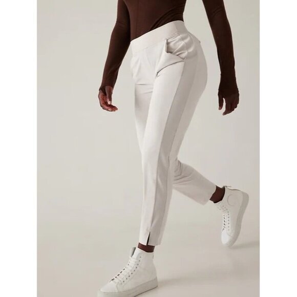Athleta Brooklyn Mid Rise Ankle Pants 10 - Picture 1 of 7